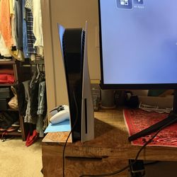 Ps5 disk 1 tb with controller and cords