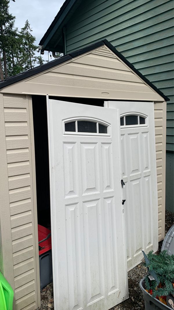 rubbermaid big max shed pending pickup for sale in graham