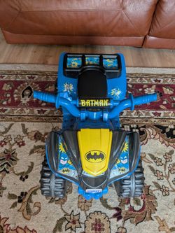Fisher Price Power Wheels Batman Lil' Quad CLG97