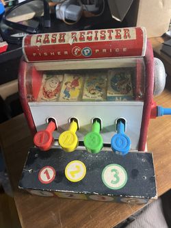 1960’s Fisher Price Cash Register #972 