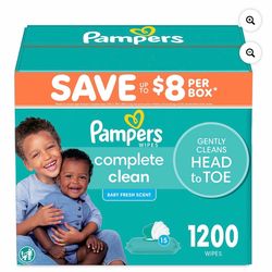 Pamper wipes