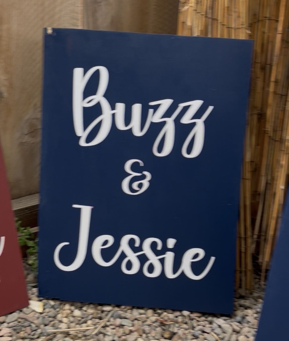 Disney Couples Name Boards