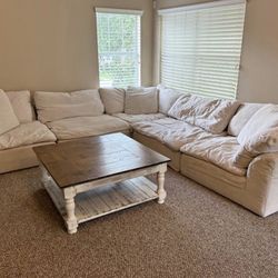 Havertys 5-Piece Cloud Sectional – Like New!