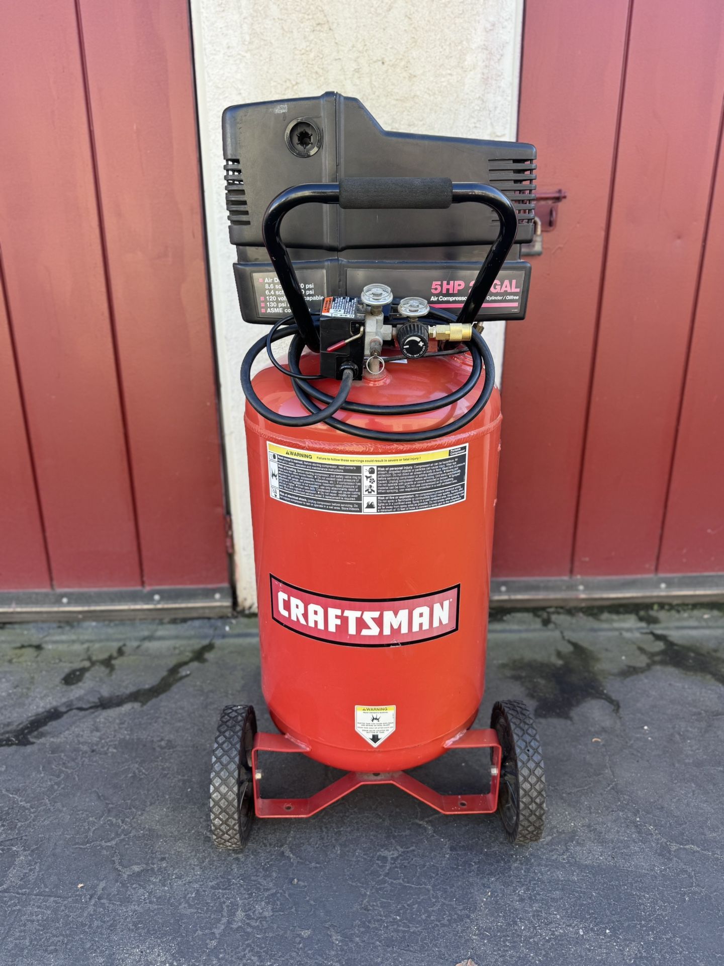 Craftsman 22 Gallon Air Compressor 5HP (Excellent Condition)