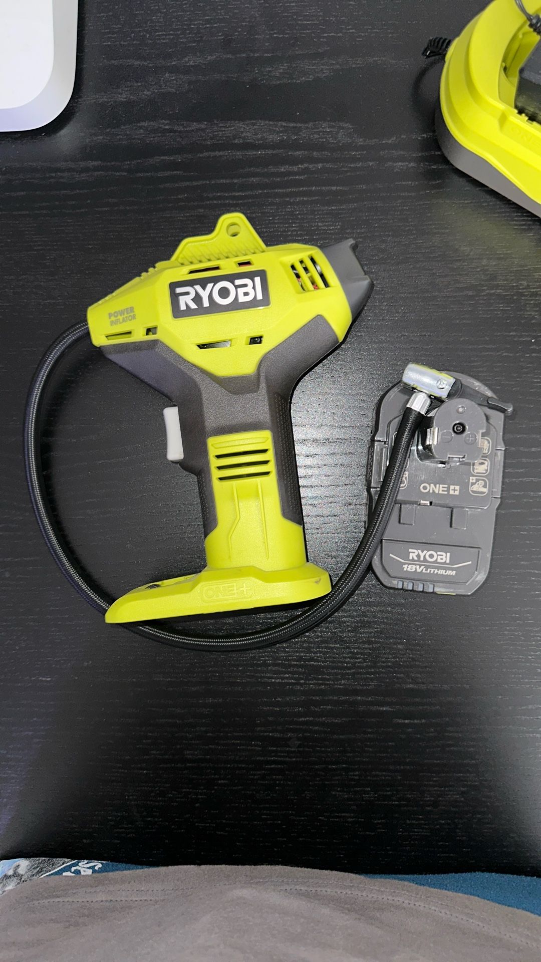 18v Ryobi Power Inflator