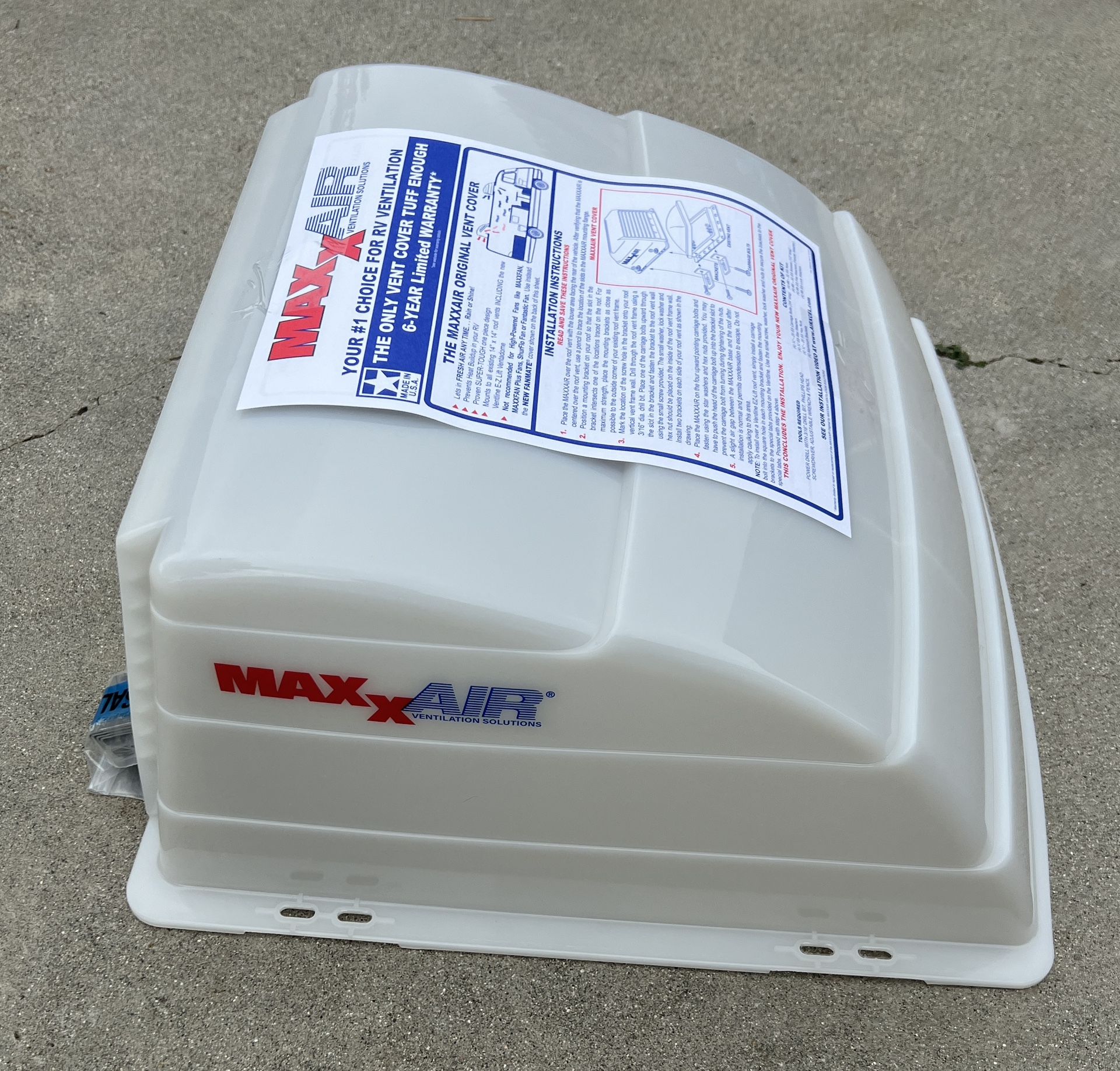 MAXXAIR 00-933066 Original Vent Cover-White MAXXAIR 00-933066 Original Vent Cover-White