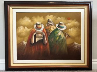 Oleo Paintings (2 Available) Wall Decor