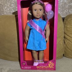 Our Generation Anita 18”inch Birthday Party Doll