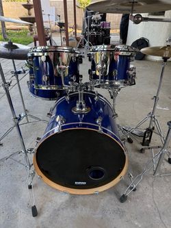 PDP LX Maple Complete Drum Set – Made in Mexico – Zildjian/Sabian/Paiste – New Remo Heads