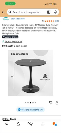 Bar Table Kitchen Dinning 