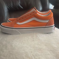 Orange Vans 