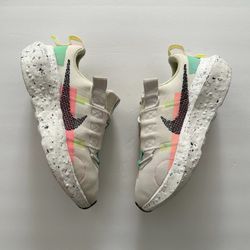 Nike Crater Impact Summit White Green Glow Women's size 5.5