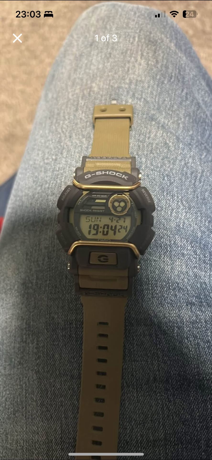 G shock watch 3434