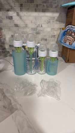 Glass Baby Bottles Dr. Browns Natural Flow