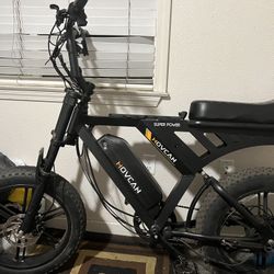  Black Movcan Dual  Battery Ebike 