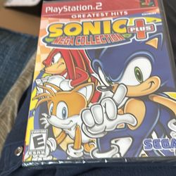 Sonic Mega Collection Plus PlayStation 2 PS2 Greatest Hits New
