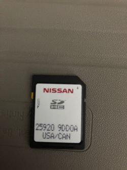 Nissan Maxima sd card map