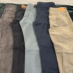 Jeans Lot Volcom Rvca Knew