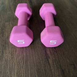 5 Lb Dumbbells (Pair)
