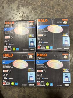 HALO RL Dual Zone 4 in. Smart WiFi Recessed LED Trim Connected by WiZ Pro