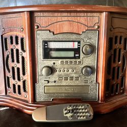 IT (innovative Technology) Radio\ Record Player- W/ Remote 