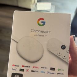 Brand New Chrome cast 