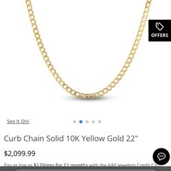 10K YELLOW GOLD CHAIN