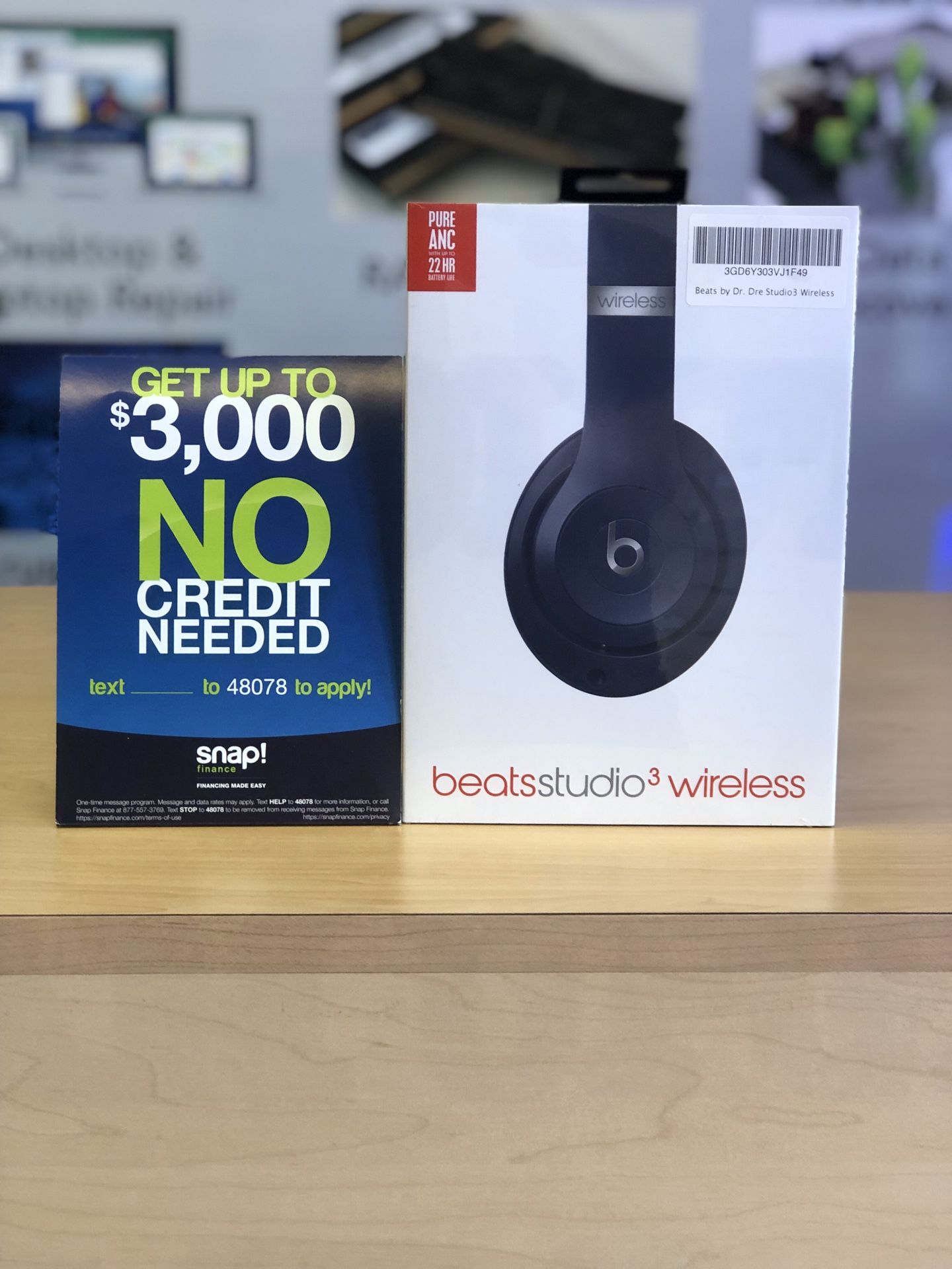 Beats Studio 3 Wireless (No Credit Needed!!) As low as 39$ down!