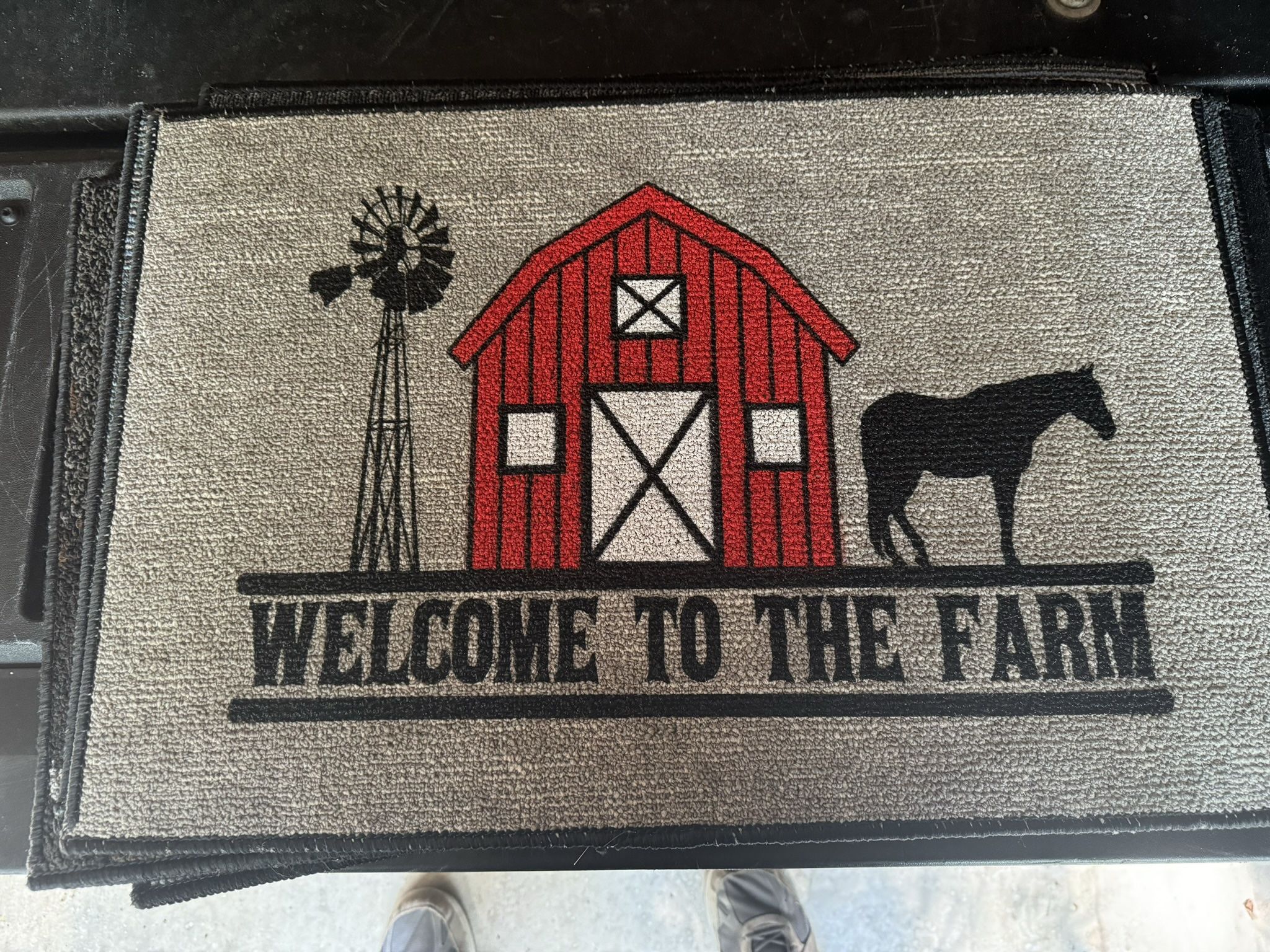 Horse Door Mat Home Decor 