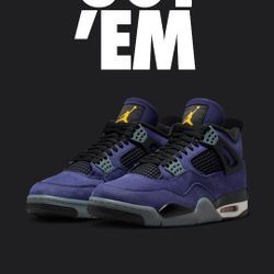 Jordan 4 Imperial Purple