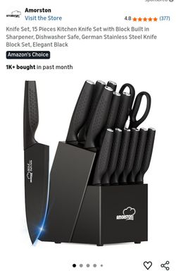 Amorston 15 Piece Knife Set