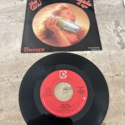 The Cars - Shake It Up / Cruiser - Vinyl 45 Record with Picture Sleeve