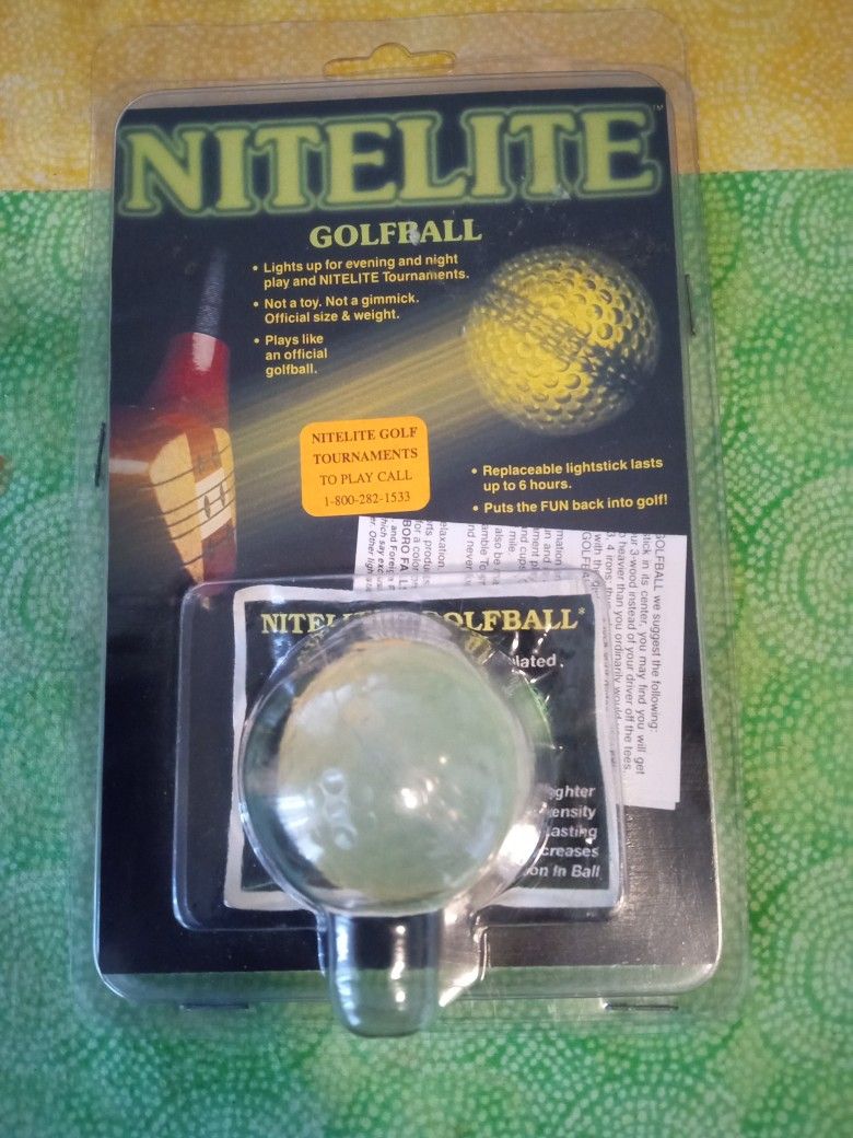 NITELITE GOLF BALL