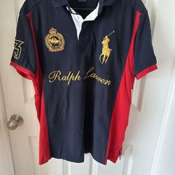 Vintage Y2K Polo Ralph Lauren Spellout Shirt 