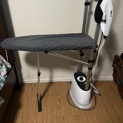 Steam Ironing And Board For Clothing (plancha Para Ropa)