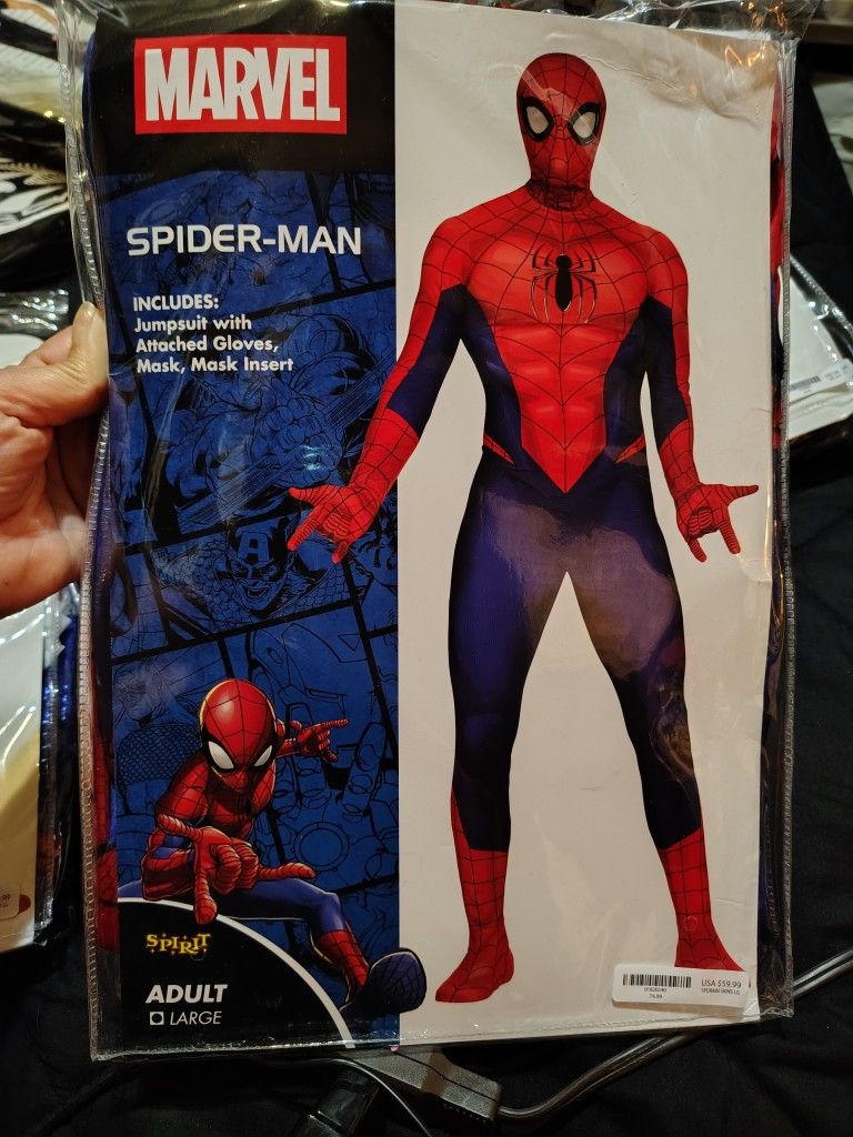 Spider Man Adult Costume