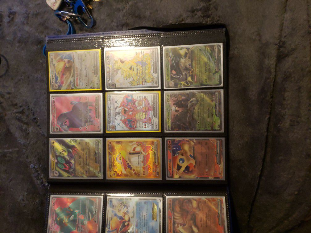 Pokemon Cards (All eX,  18 Rare And Ultra Rare Cards)