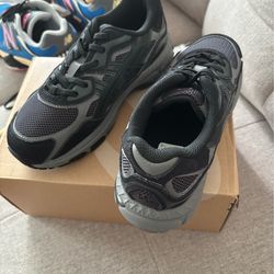 Ascis men’s black gray mesh