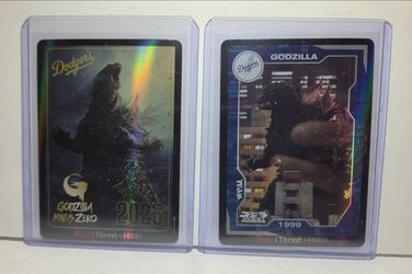Godzilla x LA Dodgers Trading Cards