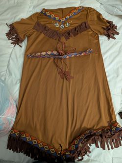 Women's native American Indian princess costume
