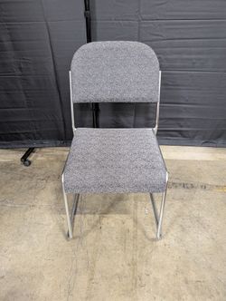 Marco Group Inc. OFFICE-STOK Grey Speckled Stackable Chair