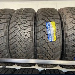 31X10.50r15LT Accelera Mud Terrain Set of New Tires Set de Llantas Nuevas 