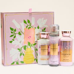 Bath And Body Gift Set Champagne Toast Gift Set