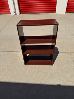 4-Shelf Bookcase in Cherry Finish