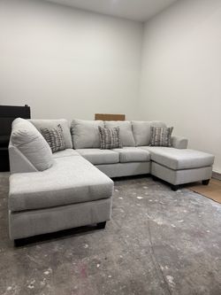 Light Gray U Shaped Sectional Sofa