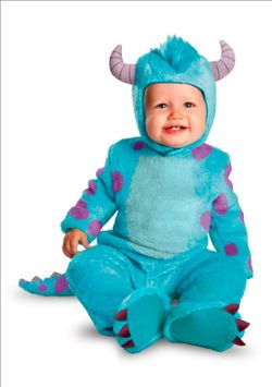 Halloween Disney Baby Monsters Inc Sulley Costume Disguise Size 6-12 months NEW