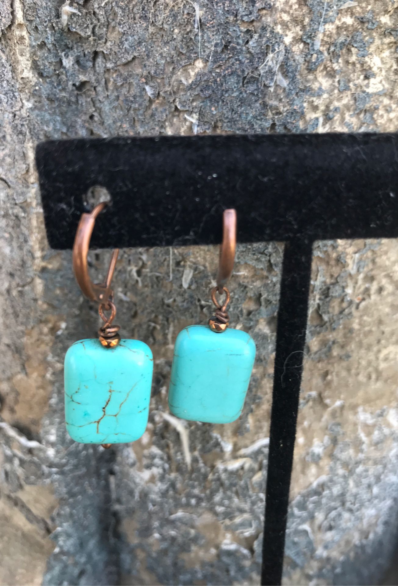 Turquoise earrings