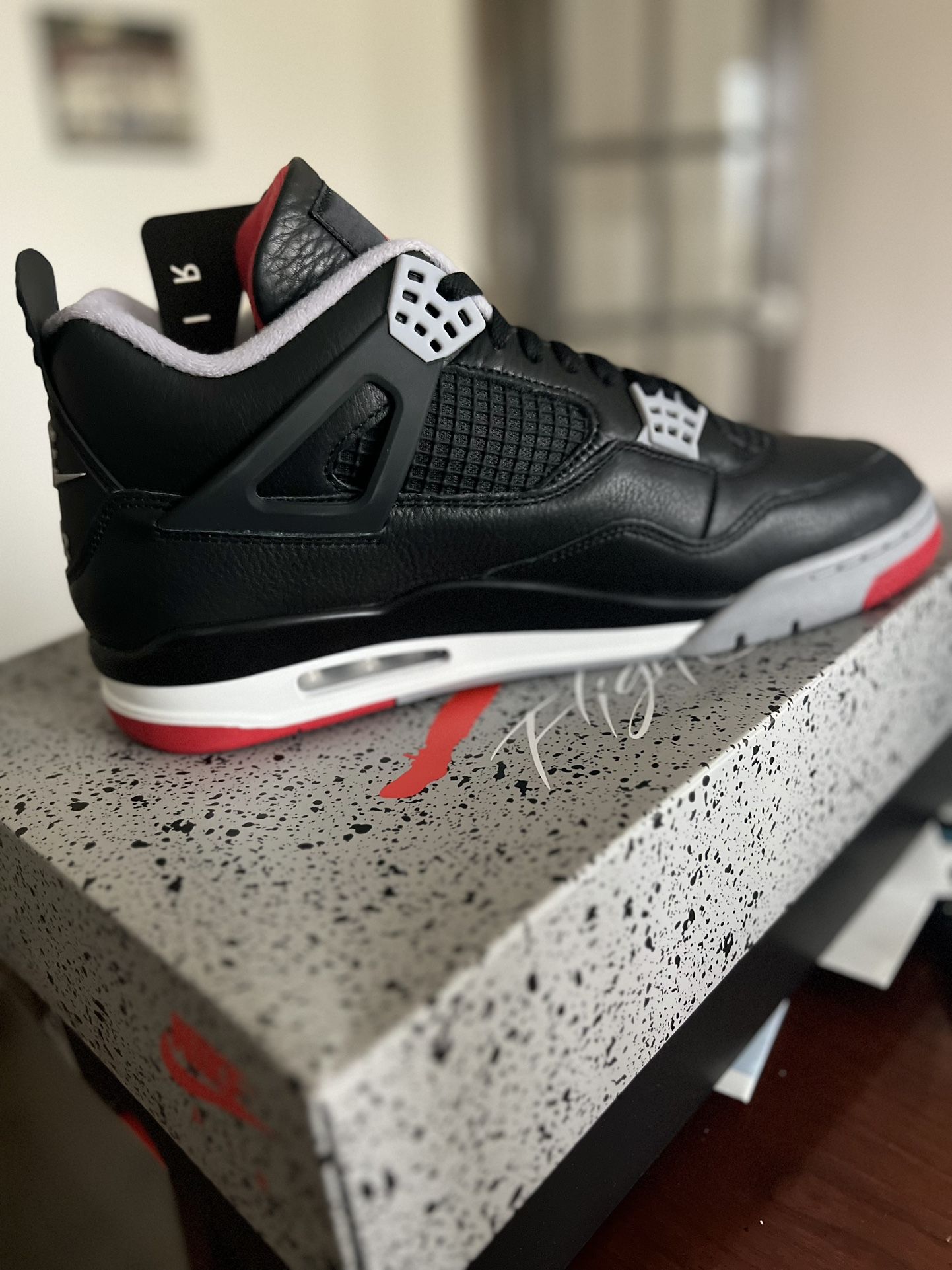Air Jordan 4 Retro Bred Reimagined