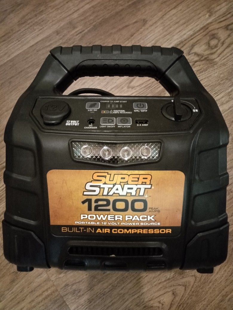Super Start 1200 Amp Jump Starter - 51200
