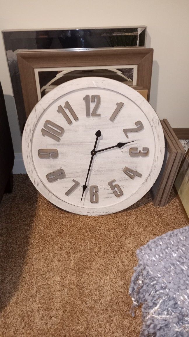 Large Wall Clock 